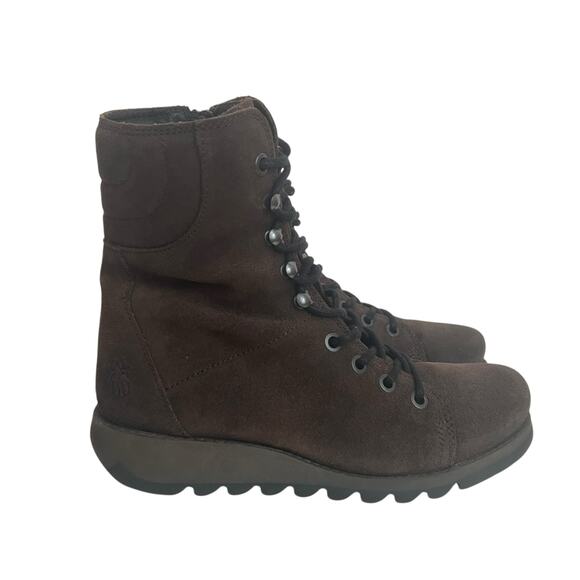 Fly London Same 109 Lace Up Boots Size 42 EU - Picture 2 of 12